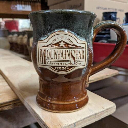 brown custom beer stein chalice