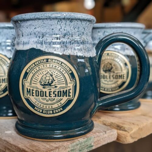 teal custom beer stein lodge