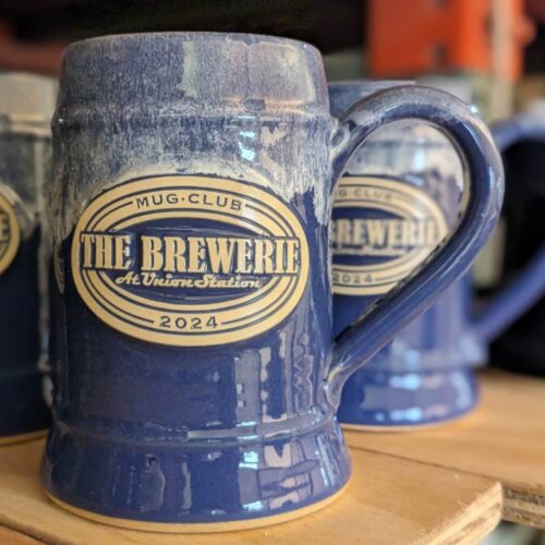 purple custom beer stein tavern