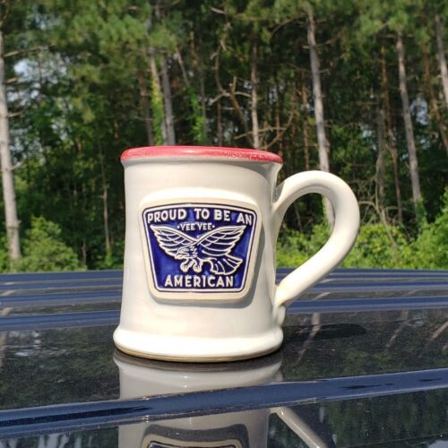 white custom coffee mugs with logo