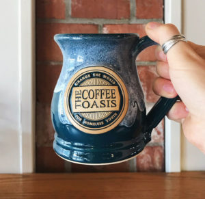 custom coffee mug for coffee shop